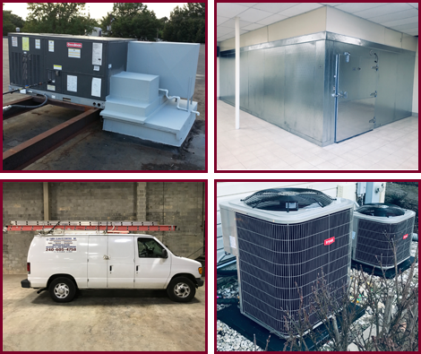 Cooling, Freezer, Work Van and HVAC Units